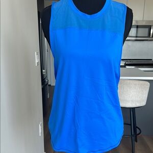 Lululemon Blue Mesh Panel Tank Top – Size 4(S)